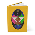 AfroAngel Hardcover Journal - Yellow