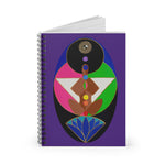 AfroAngel Spiral Notebook - Ruled Line