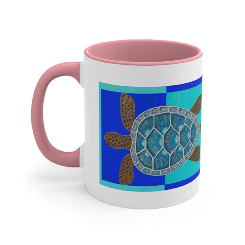Soulstice Turtle Accent Coffee Mug, 11oz