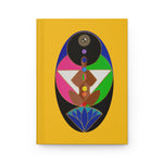 AfroAngel Hardcover Journal - Yellow