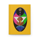 AfroAngel Hardcover Journal - Yellow