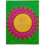 SOL Flower/Divine Current Minky Blanket