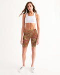 BE ROOTED Mid-Rise Bike Shorts